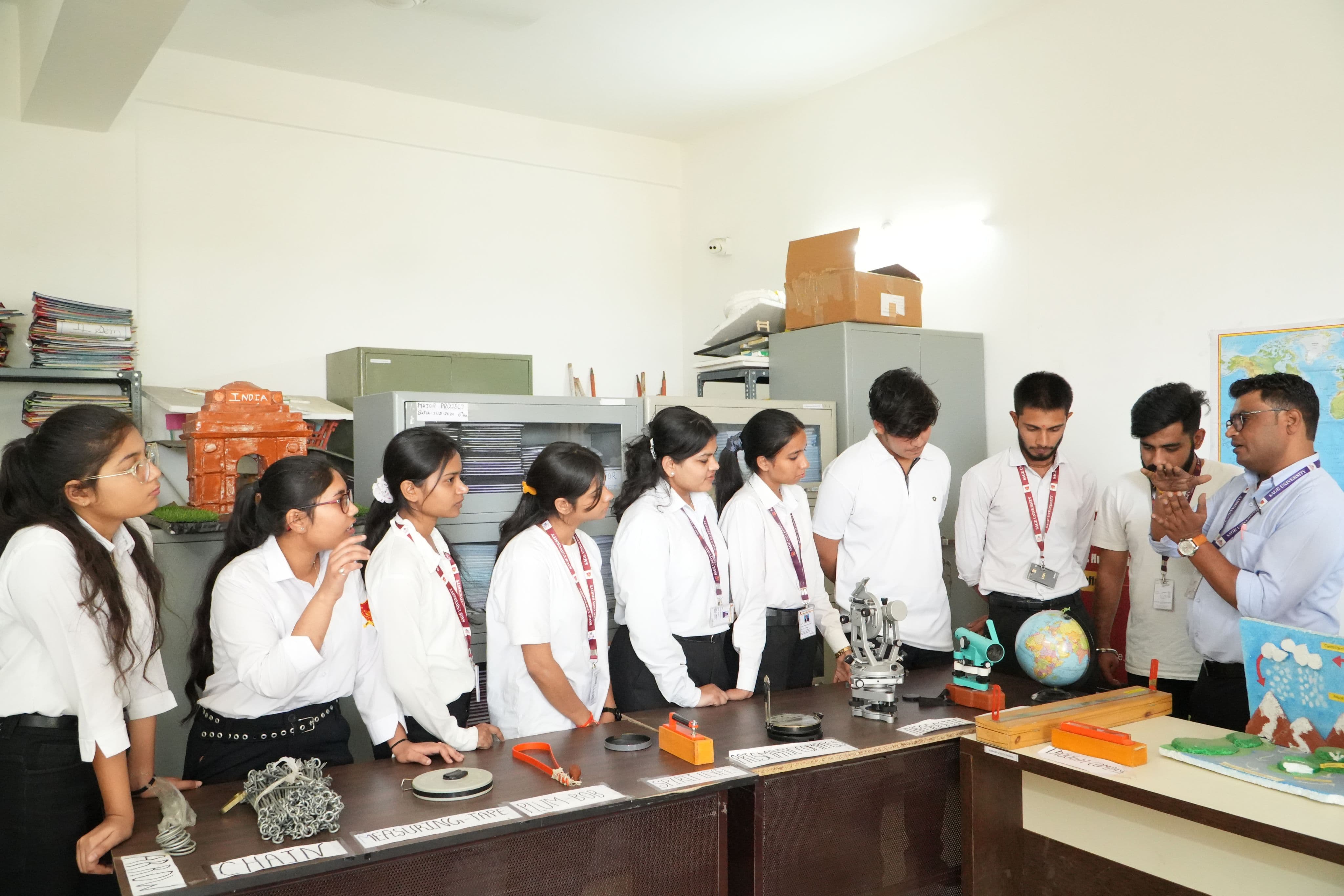 SAGE University Indore Class photo 2